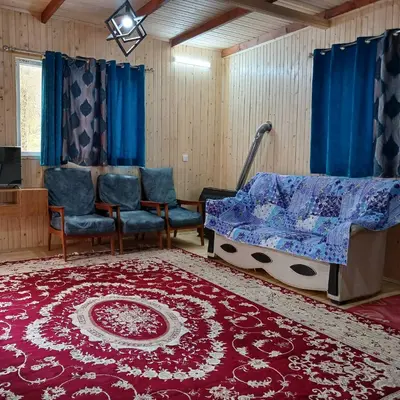 کلبه یک خوابه چوبی جنگلی اسپوک