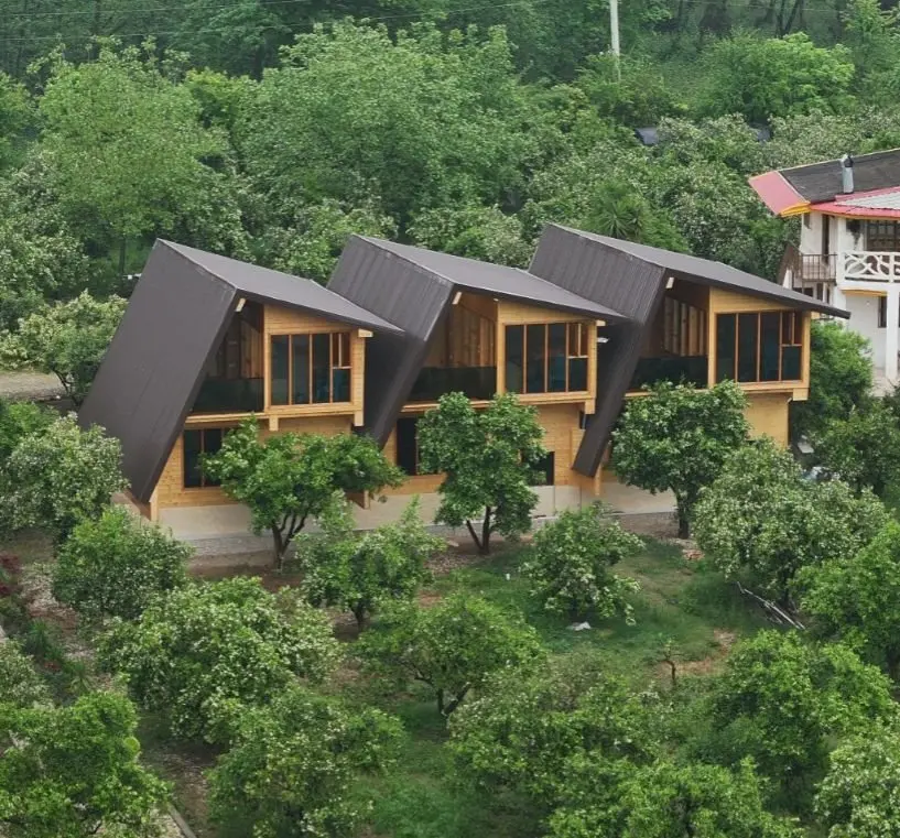 کلبه دوخوابه آسمان واحد جکوزی دار آفتاب