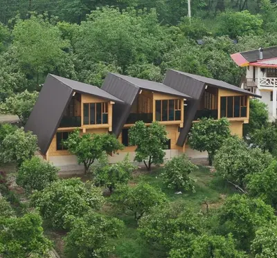 کلبه دوخوابه آسمان واحد جکوزی دار آفتاب