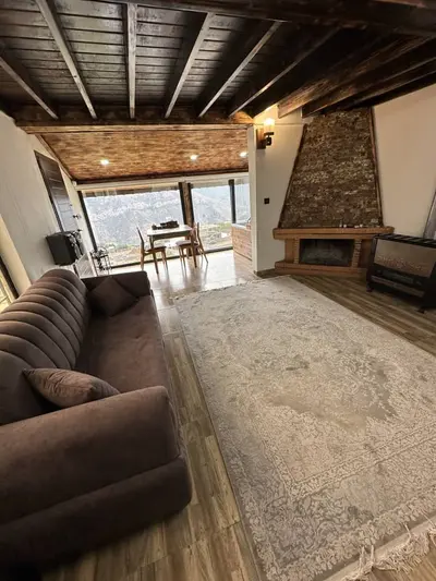 کلبه یک خوابه جنگلی جکوزی دار رایکا