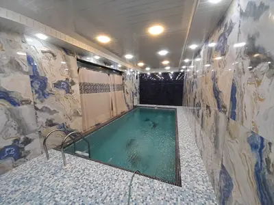 ویلا سه خوابه استخردار آبگرم آقایی