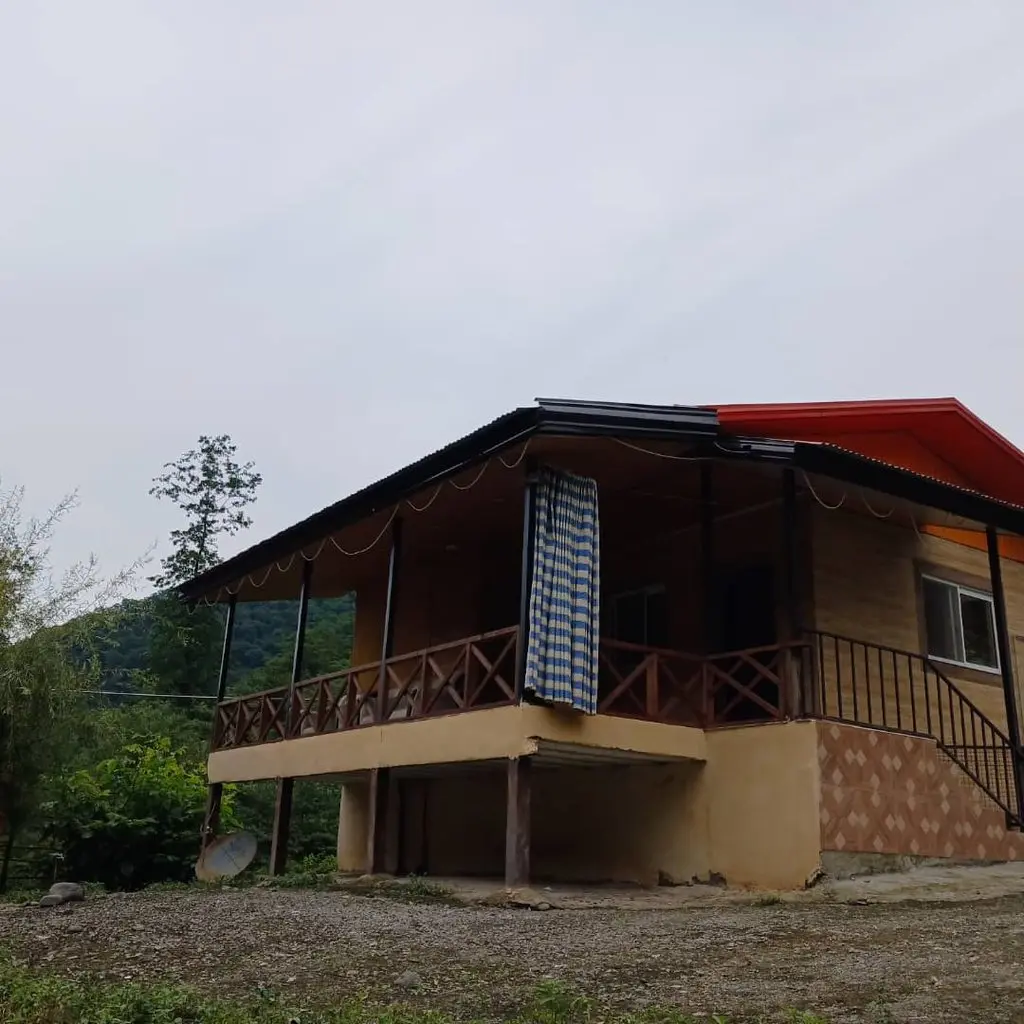 کلبه یک خوابه جنگلی روجین