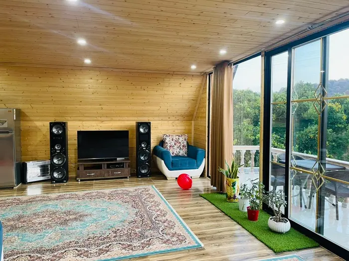 کلبه دوخوابه سوئیسی گندم