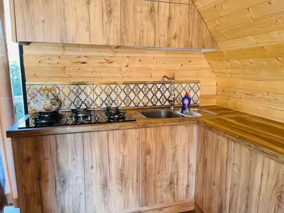 کلبه دوخوابه سوئیسی گندم