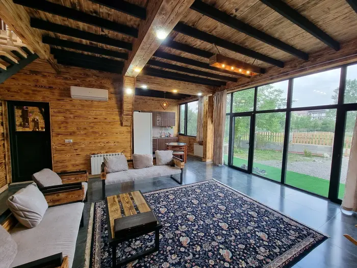 ویلا دوخوابه سوئیسی سورنا - پذیرایی