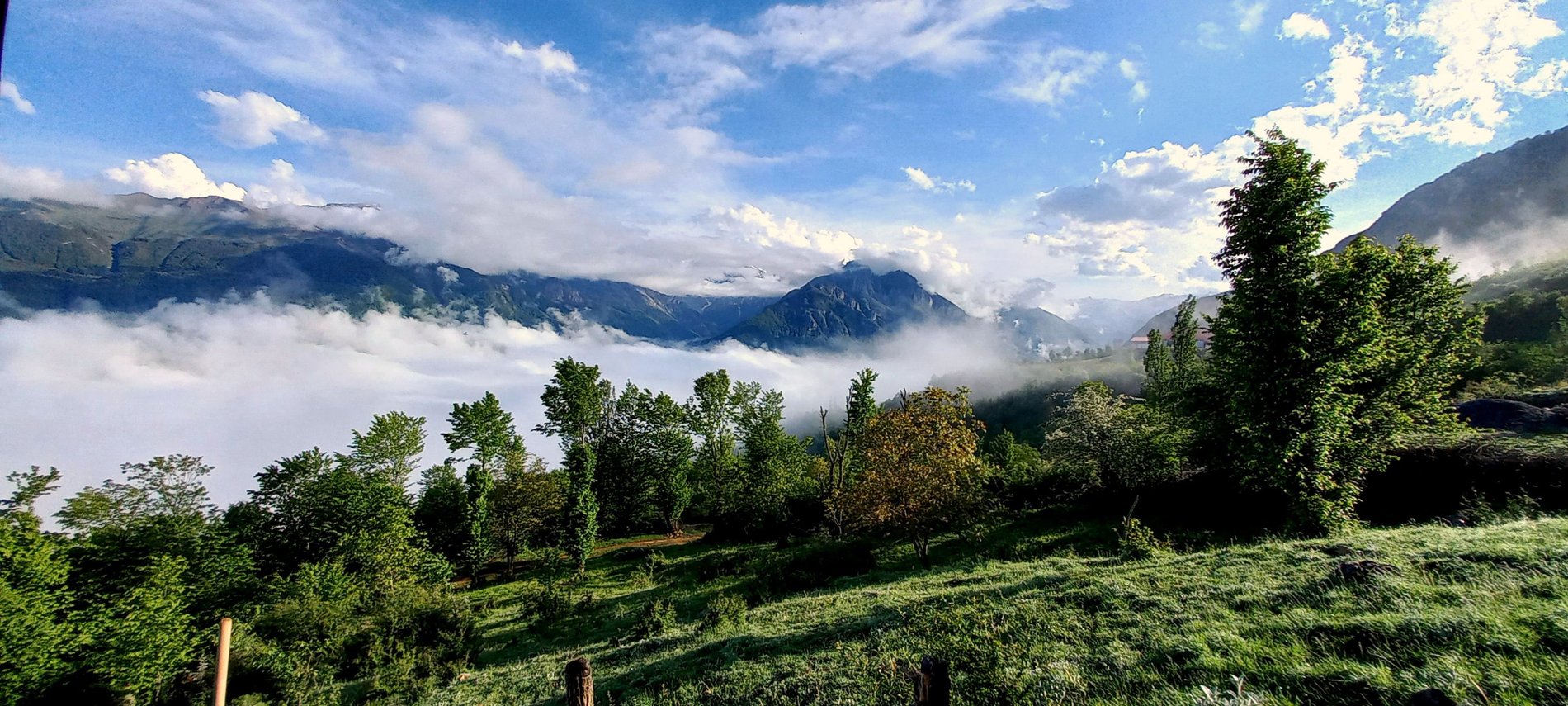 کلبه یک خوابه چوبی کوهستانی برسه