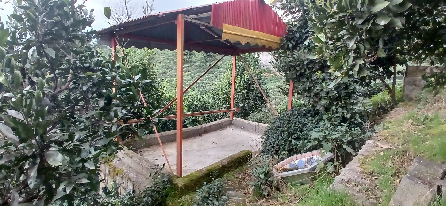 ویلا دوخوابه روستایی کوهپایه های چای