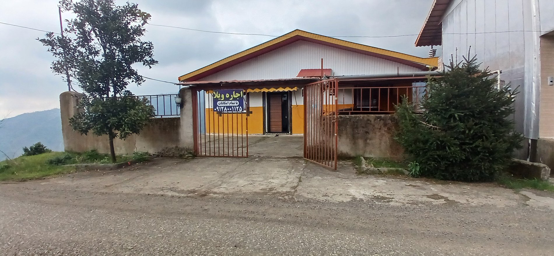 ویلا دوخوابه روستایی کوهپایه های چای