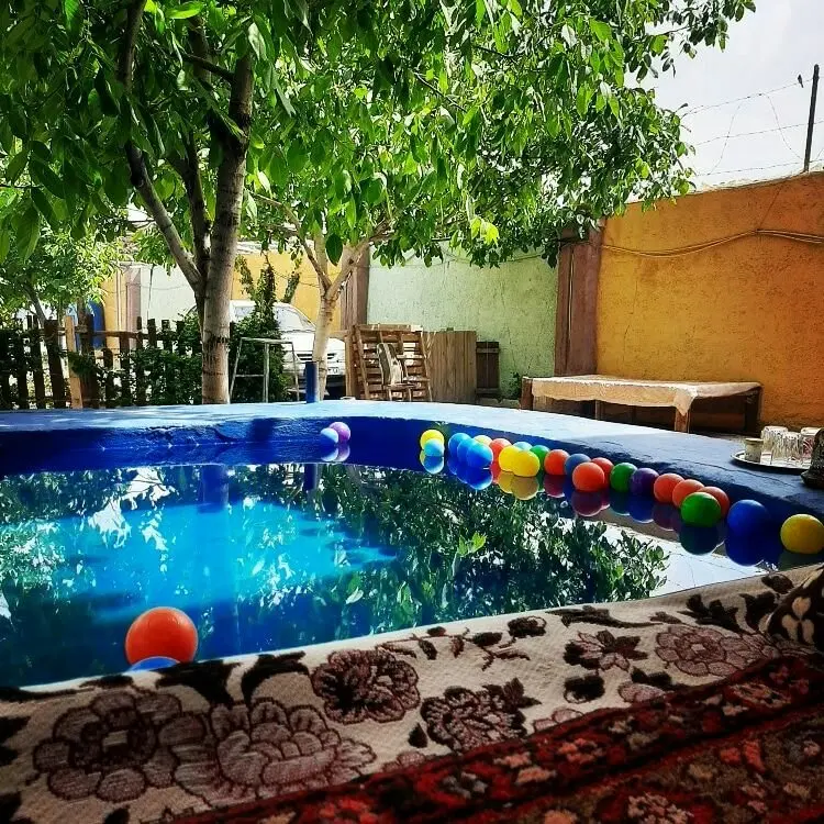 ویلا یک خوابه استخردار باغ میوه آریا - استخر