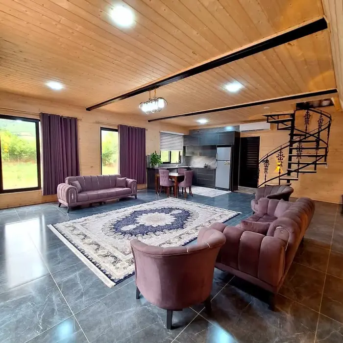 کلبه دوخوابه سوئیسی بابا طاهر