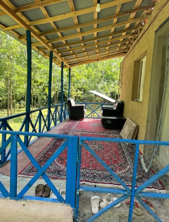 کلبه فلت دلنشین - ایوان