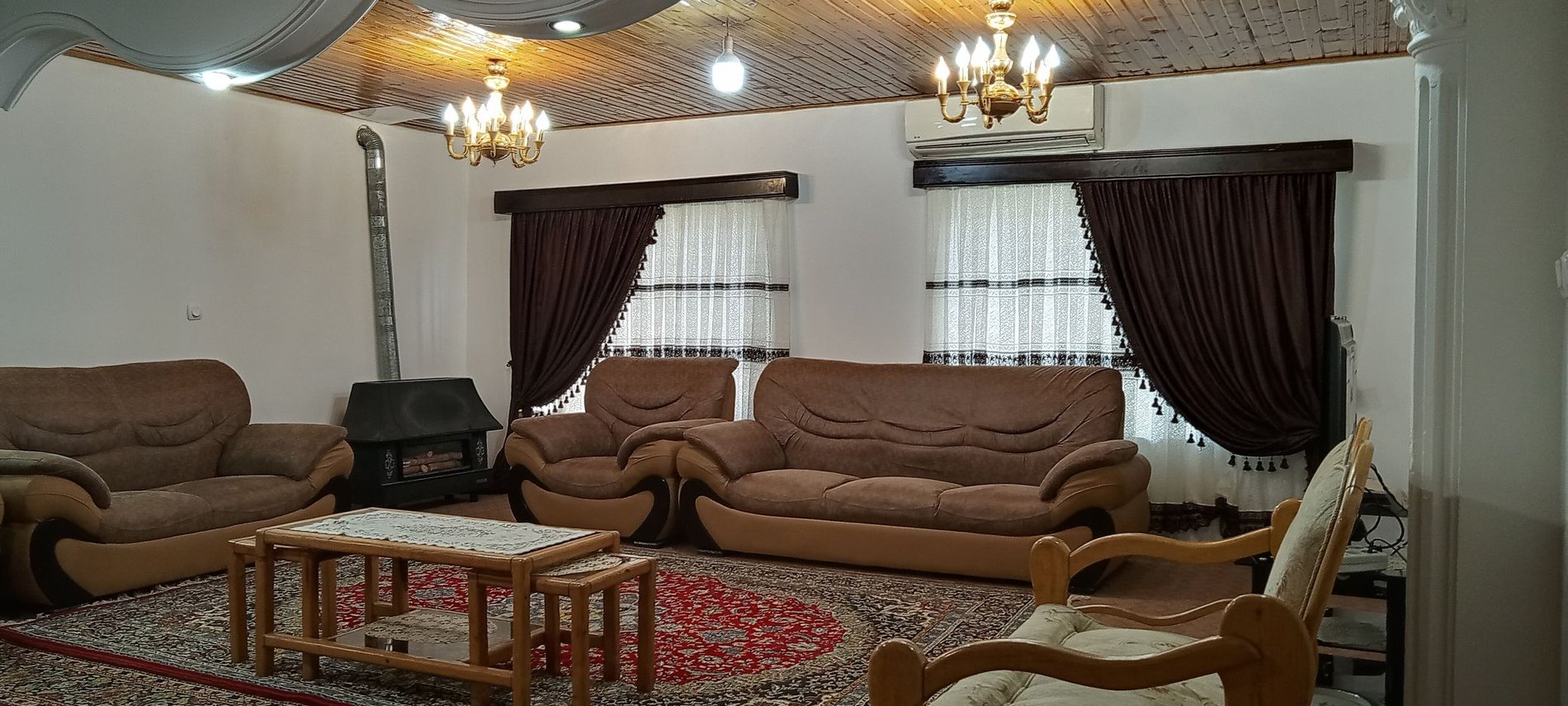 ویلا سه خوابه جنگلی صفرپور