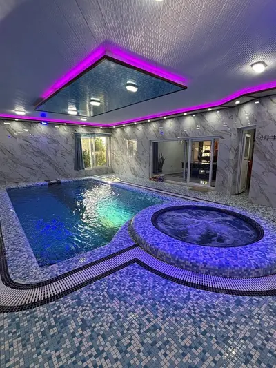 ویلا دوخوابه استخردار آبگرم ساحل 18