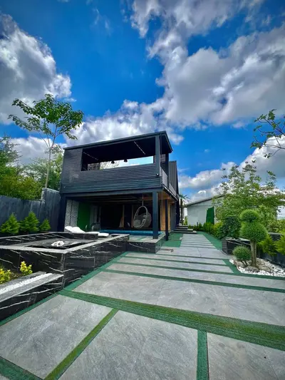 کلبه دوخوابه استخردار آبگرم اِل آمور