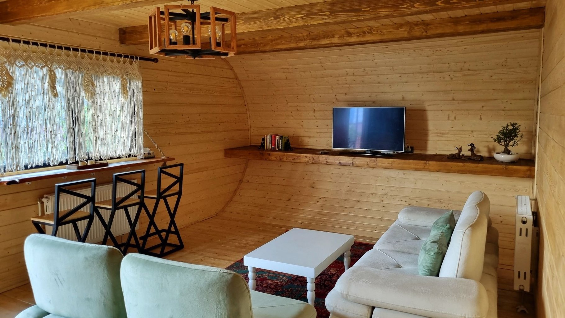 یک خوابه چوبی بلوط 1