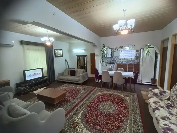 ویلا دوخوابه ساحل 3 - نمای سالن پذیرایی