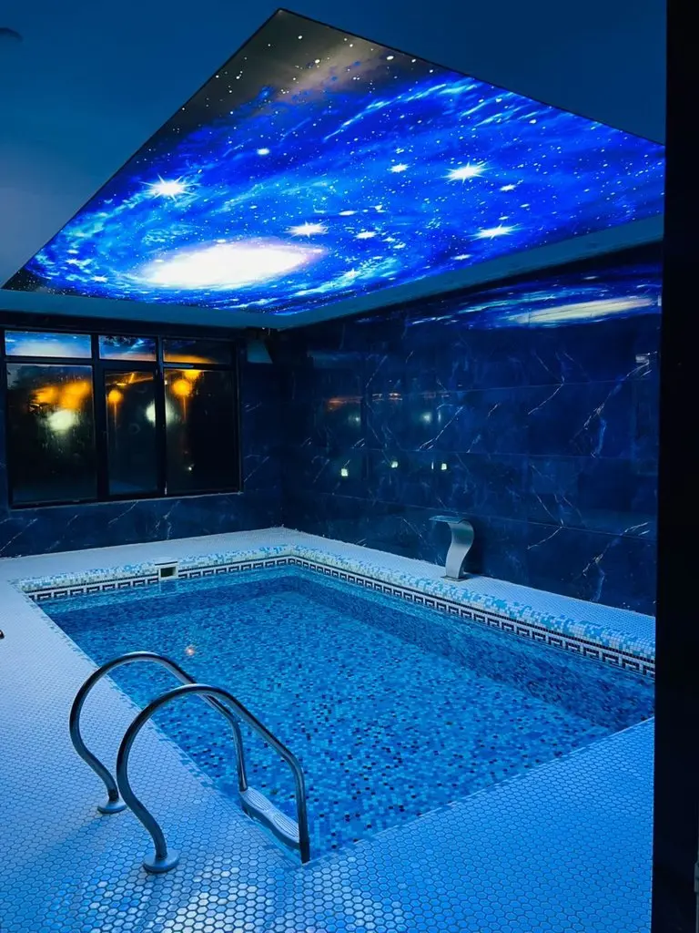 ویلا دوخوابه استخر‌دار آبگرم خوشنویسان - استخر