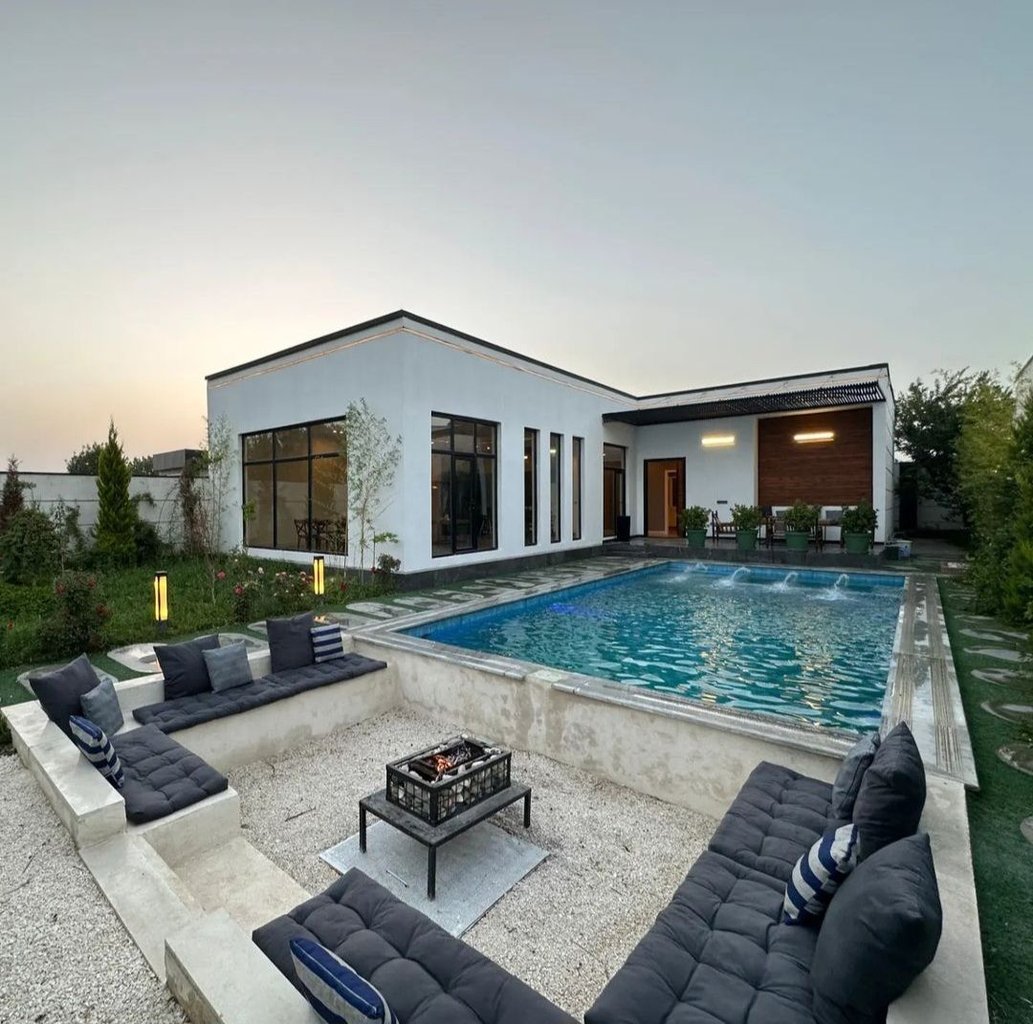 سه خوابه استخردار آبگرم تهراندشت 4