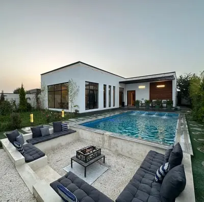 ویلا سه خوابه استخردار آبگرم تهراندشت 4