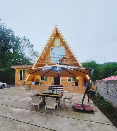 کلبه سه خوابه سوئیسی دران