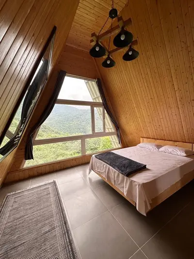 کلبه دوخوابه دوبلکس بهشت پنهان 5