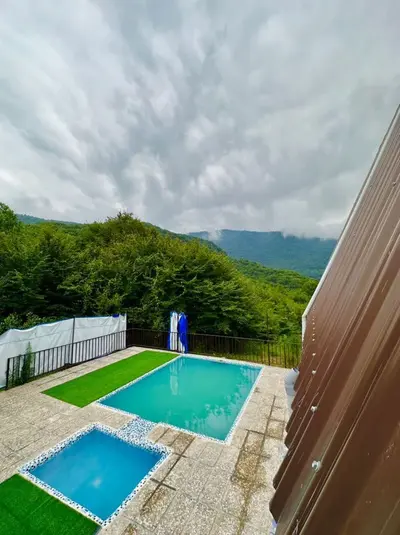 کلبه دوخوابه استخردار بهشت پنهان 1