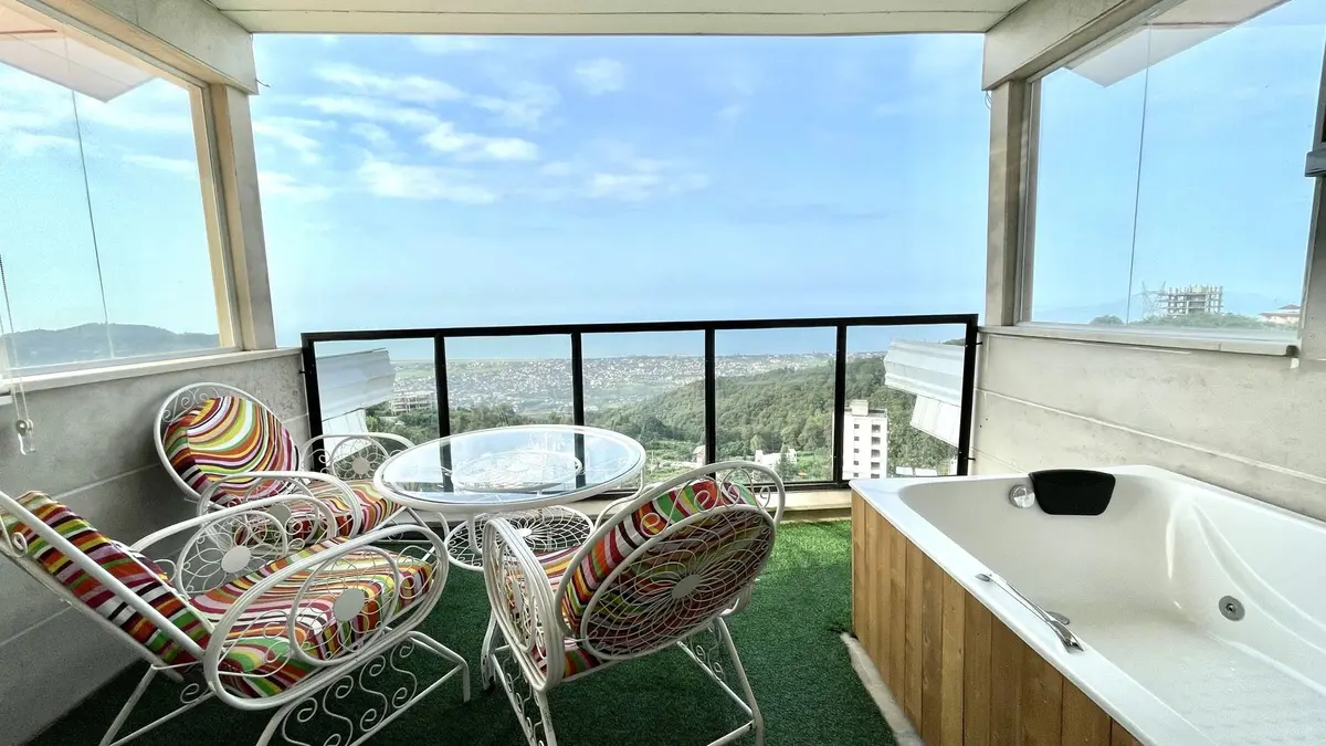 مجتمع اقامتگاهی یک خوابه جکوزی دار بام واحد 500