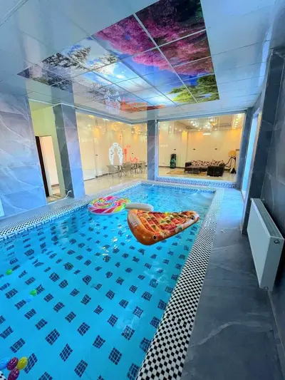 ویلا دو خوابه استخردار آبگرم نیکان 3