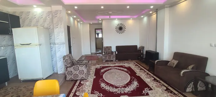 آپارتمان دوخوابه ساحلی قلی نژاد واحد 6 - پذیرایی واحد ۶