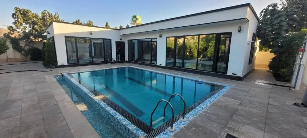 ویلا دوخوابه استخردار صنوبر - استخر اب گرم 