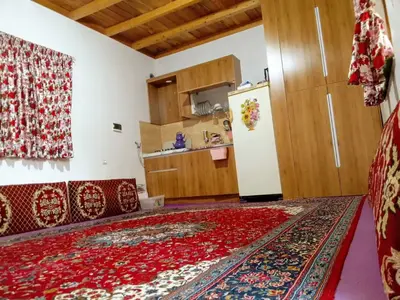 کلبه فلت چوبی روستایی آق مشهد