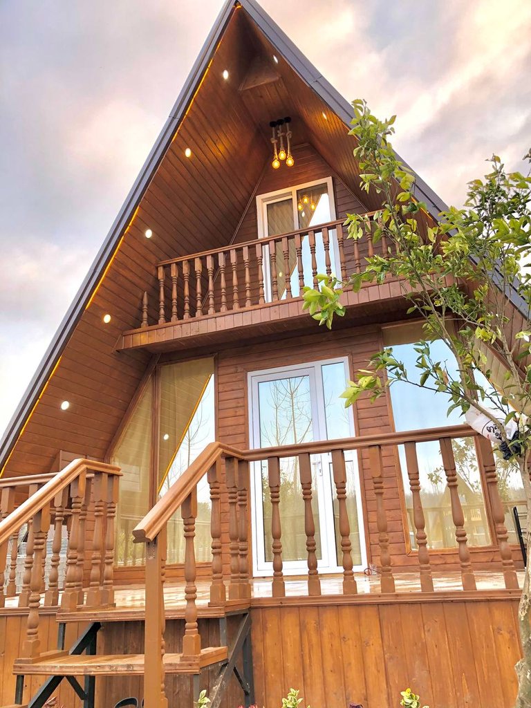 کلبه یک خوابه سوئیسی آرامش