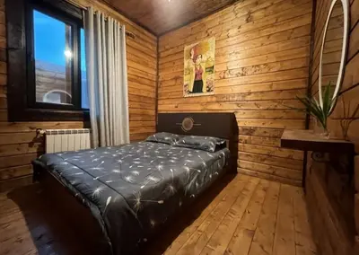 ویلا دوخوابه چوبی روناس