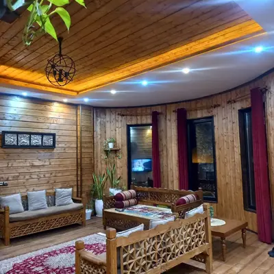 ویلا دوخوابه چوبی روناس