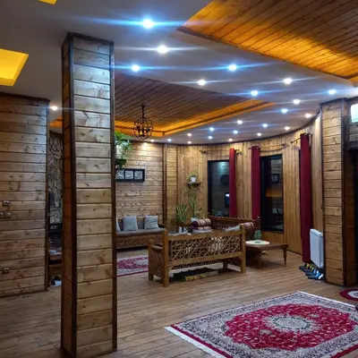 ویلا دوخوابه چوبی روناس