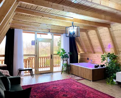 کلبه یک خوابه سوئیسی مهر