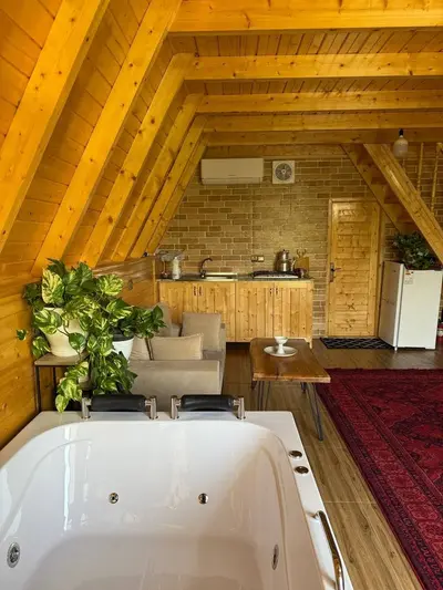 کلبه یک خوابه سوئیسی مهر