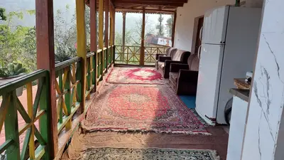 کلبه دوخوابه جنگلی زردلجه