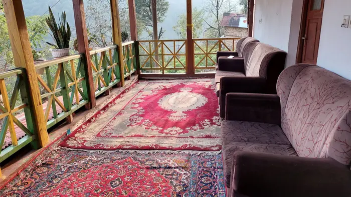 کلبه دوخوابه جنگلی زردلجه