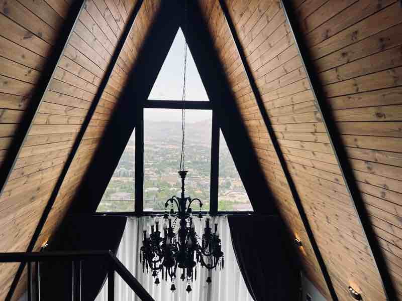 کلبه یک خوابه سوئیسی لونا - واحد نور - ویو‌اتاق خواب