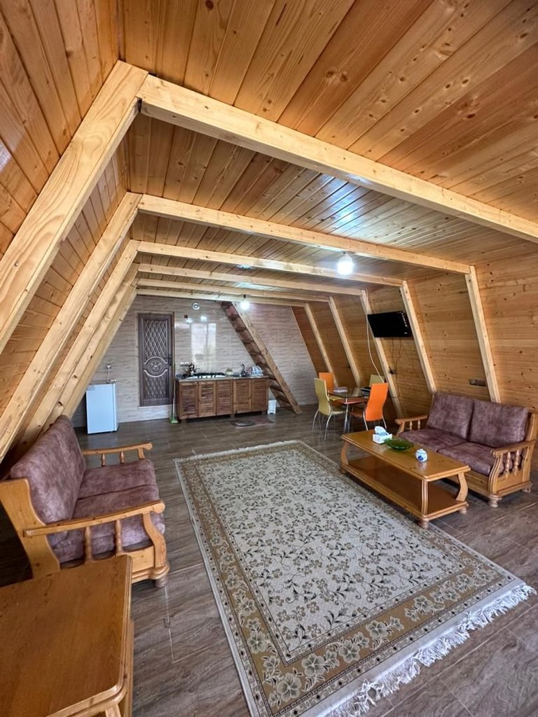 یک خوابه دوبلکس چوبی الماس