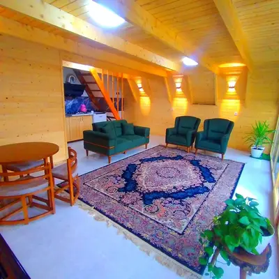 کلبه یک خوابه سویسی صنوبر