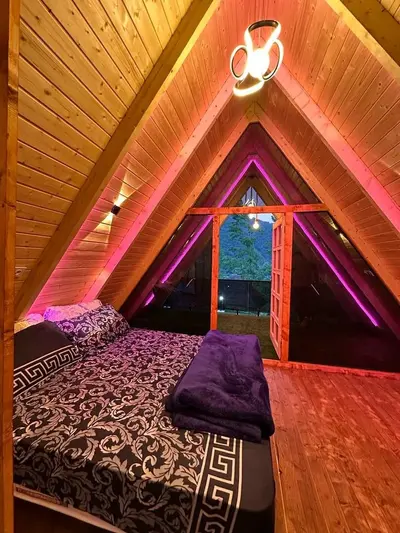 کلبه یک خوابه سویسی صنوبر