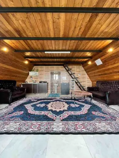 کلبه یک خوابه سوئیسی چشمه کنار