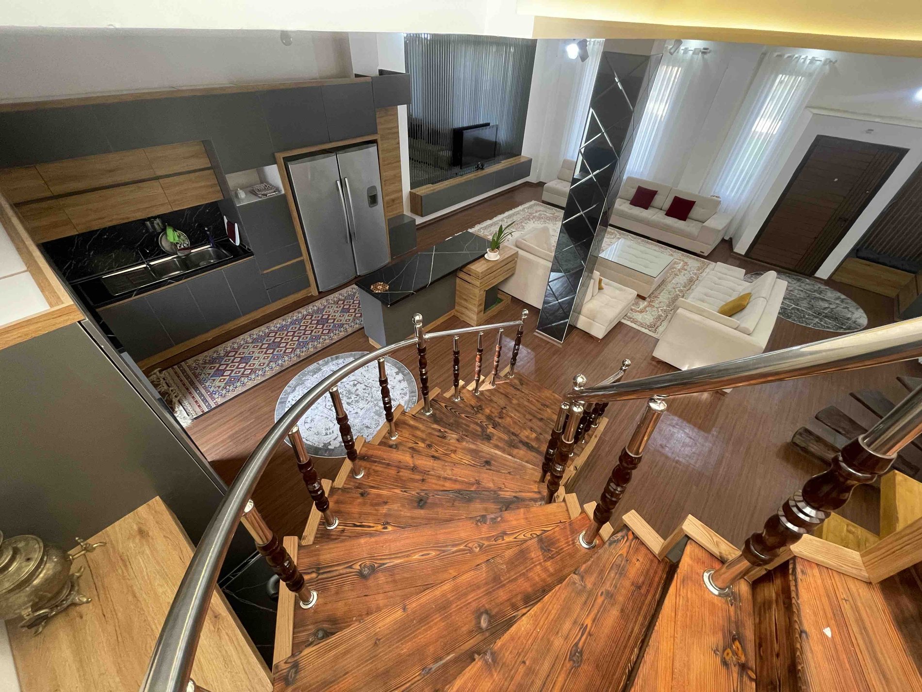 دوخوابه دوبلکس استخردار ساحل کاسپین