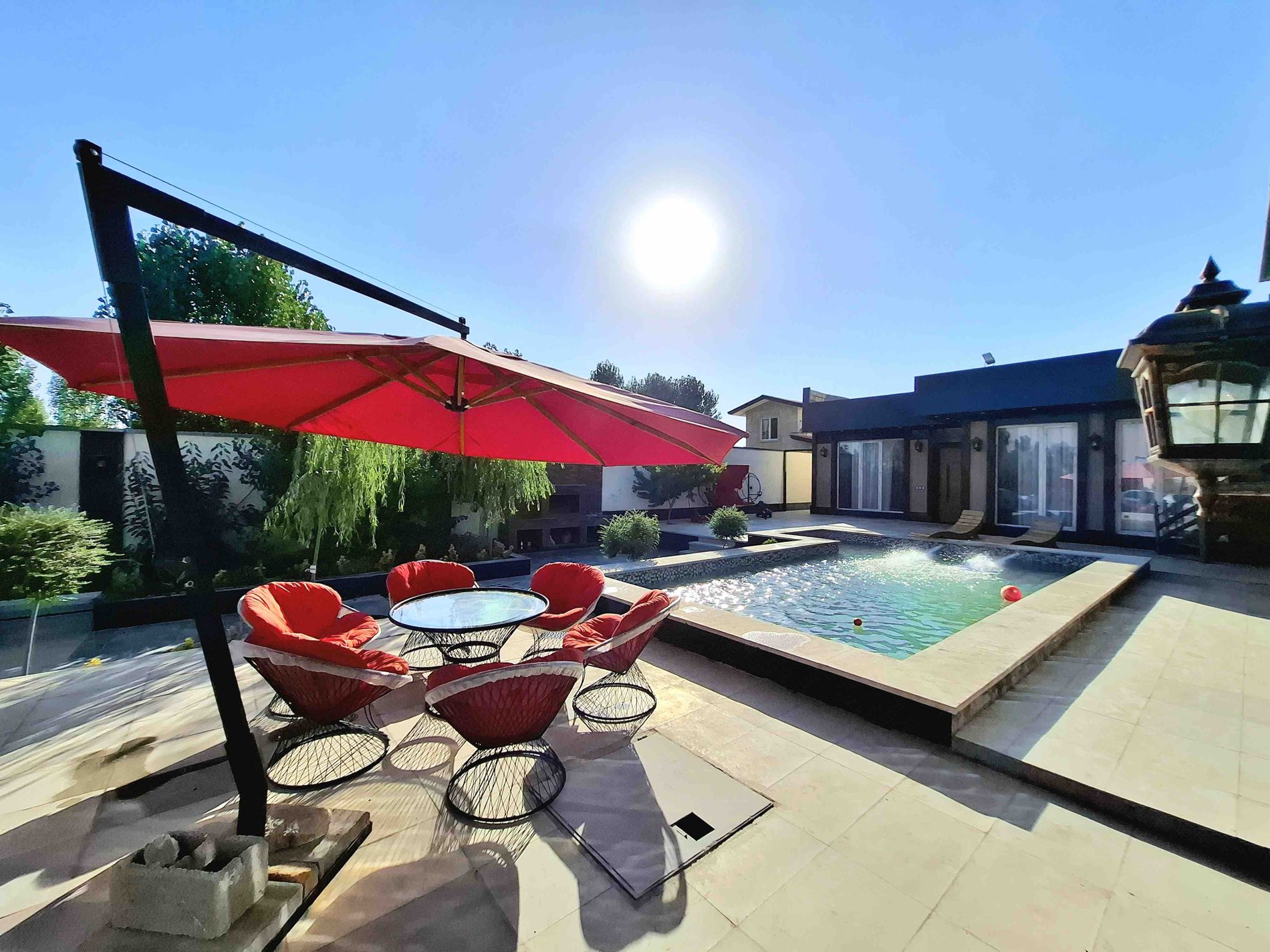 دوخوابه استخردار آبگرم رزهای آبی 1