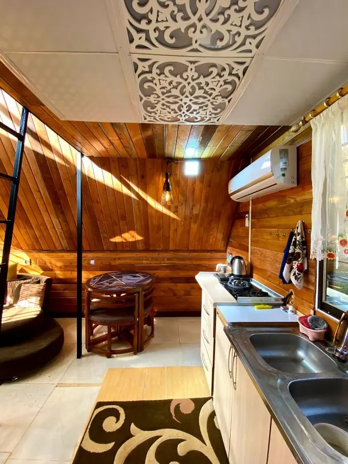 کلبه یک خوابه سوئیسی ماه تی تی - آشپزخانه