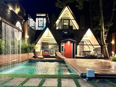 ویلا دوخوابه استخردار آبگرم یان