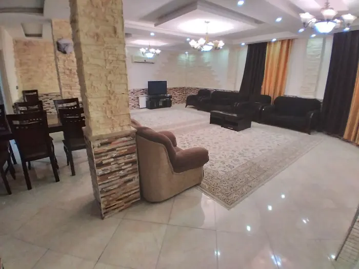 ویلا دوخوابه ساحلی آسایش - حال و پذیرایی 