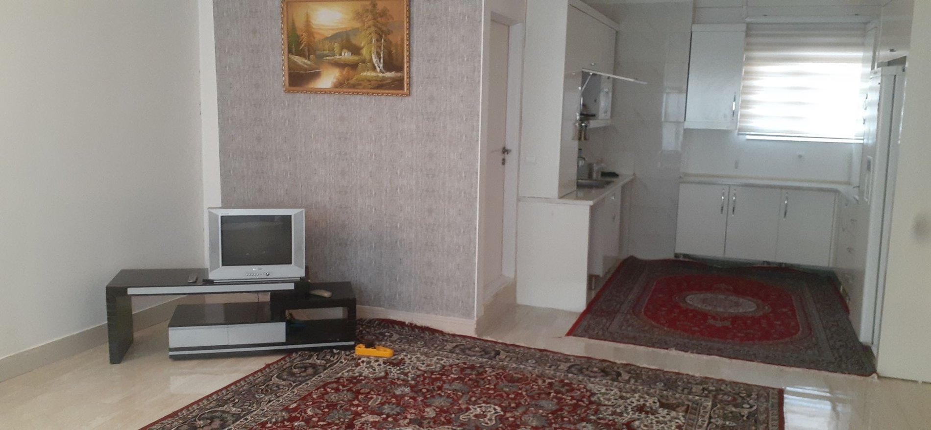 آپارتمان یک خوابه قطران 1 - سالن